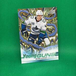 2024-25 Upper Deck Series 2 Young Guns Renewed Quinn Hughes #249 Hockey Card